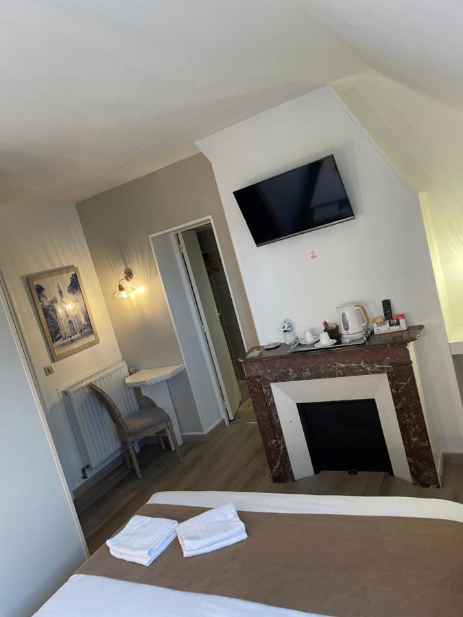 Logis Hotel- Restaurant Le Relais Guillaume De Normandy Saint-Valery-sur-Somme Exterior foto
